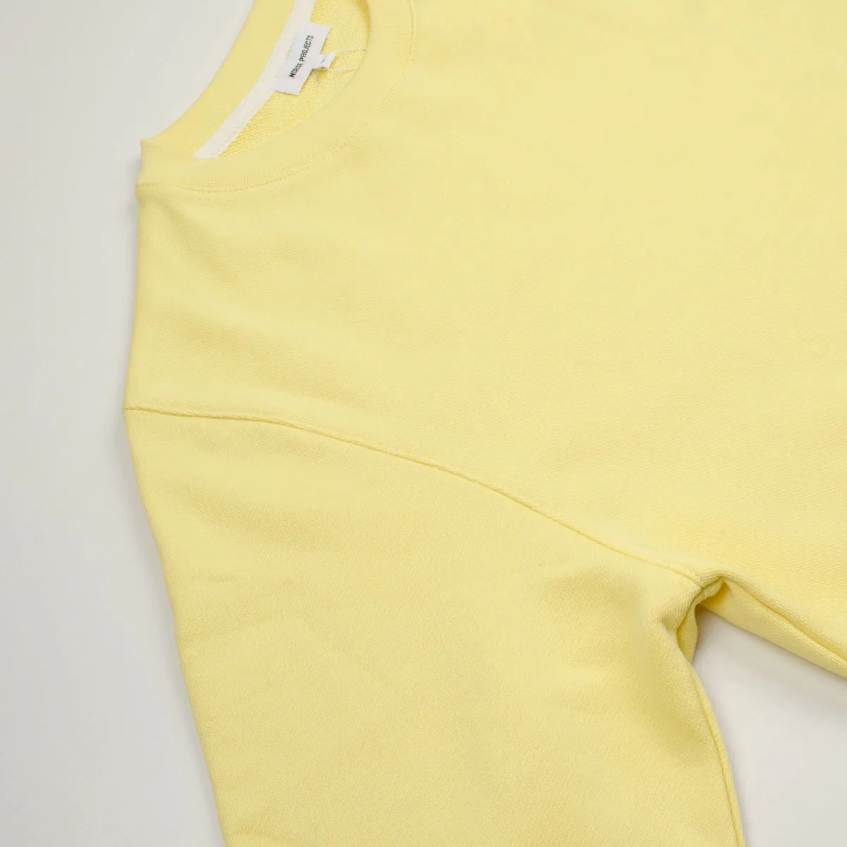 Norse Projects Light Yellow Vagn Classic Sweatshirt