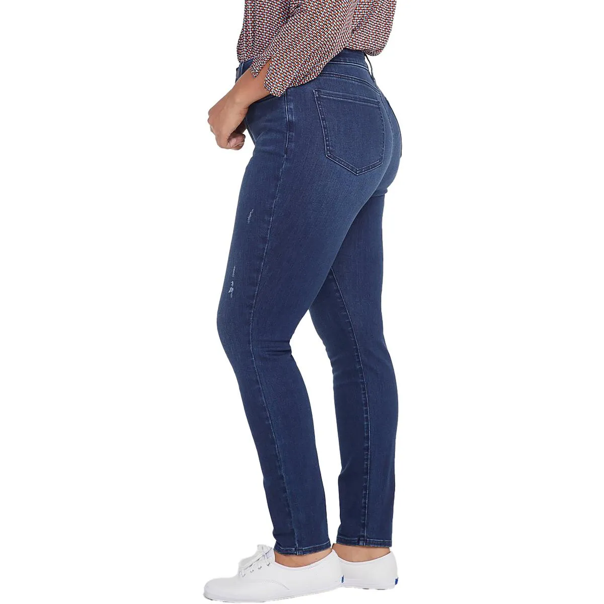 Dark Wash High-Rise Skinny Jeans for Plus Size Women by NYDJ