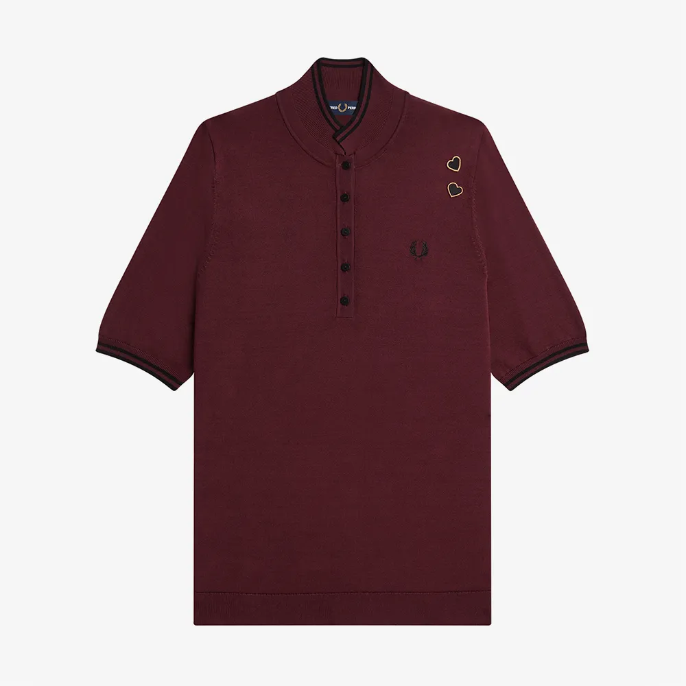 FRED PERRY – Nylon Henry Neck for Casual Street Style