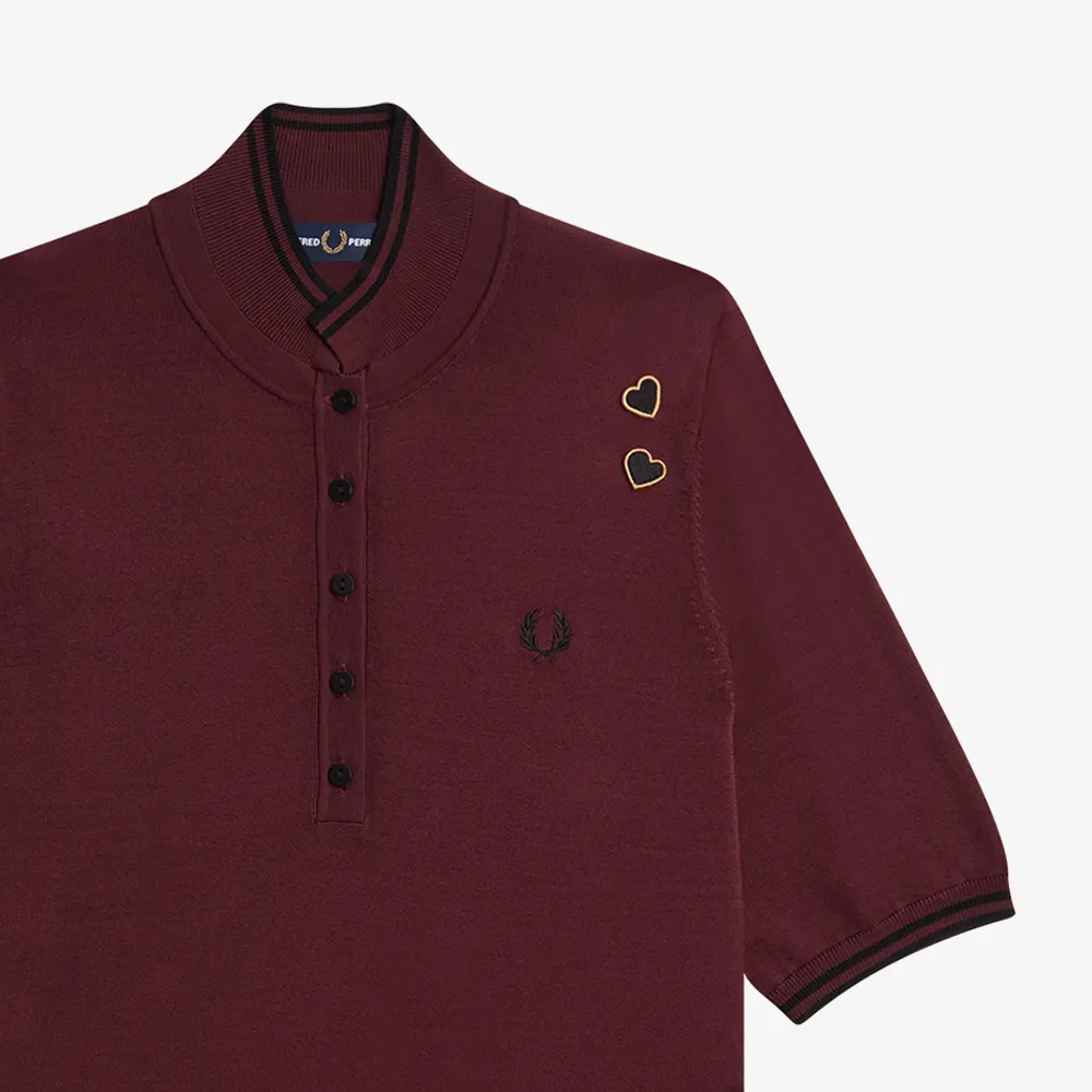 FRED PERRY – Nylon Henry Neck for Casual Street Style