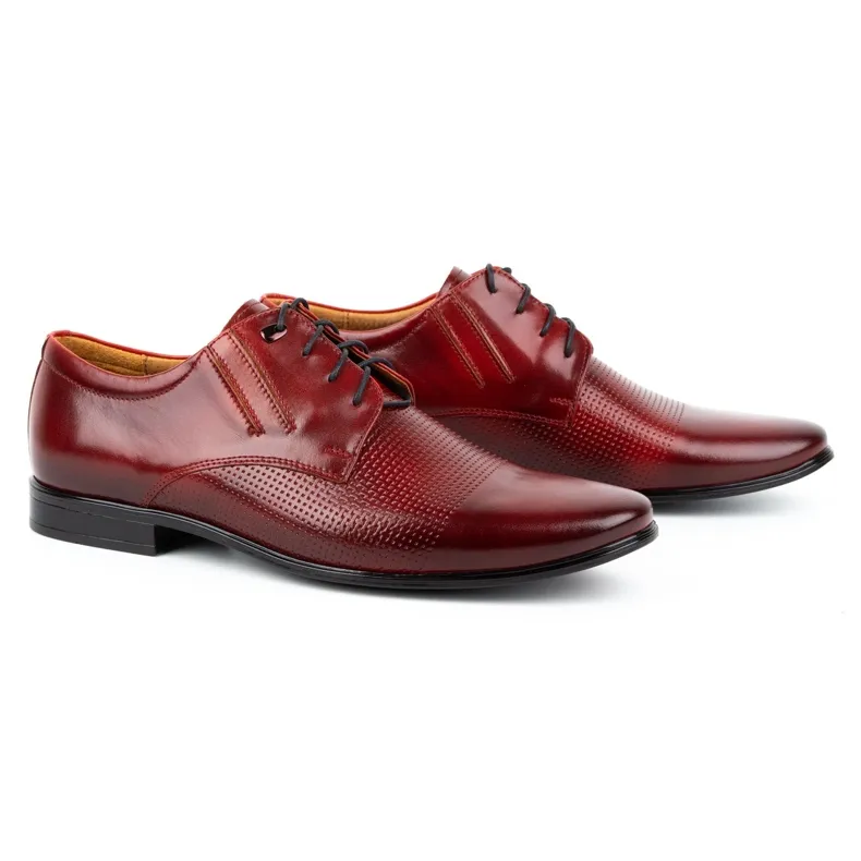 Red Olivier Formal Shoes 482