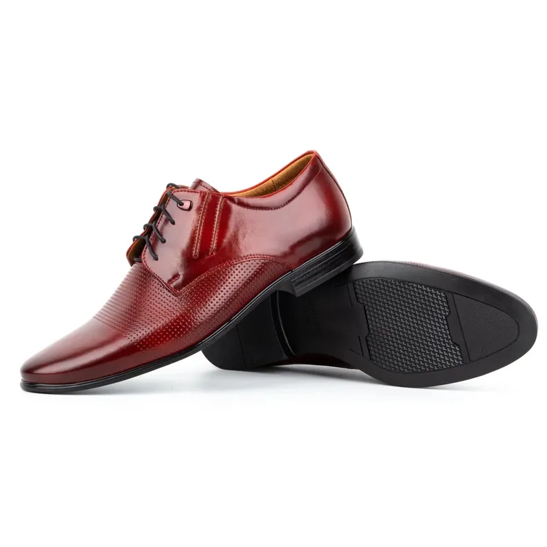 Red Olivier Formal Shoes 482