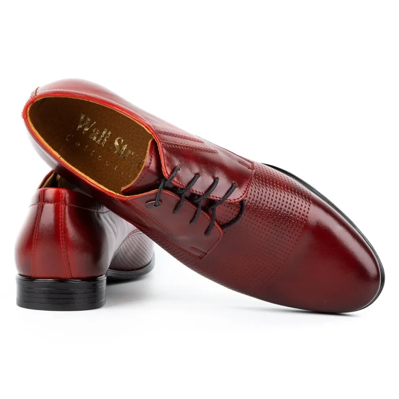 Red Olivier Formal Shoes 482