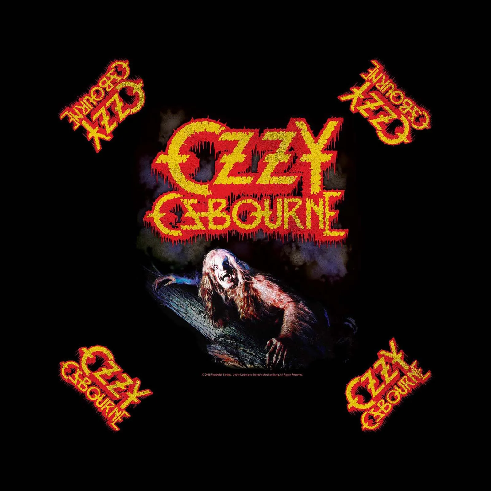 Bark At The Moon Ozzy Osbourne Bandana