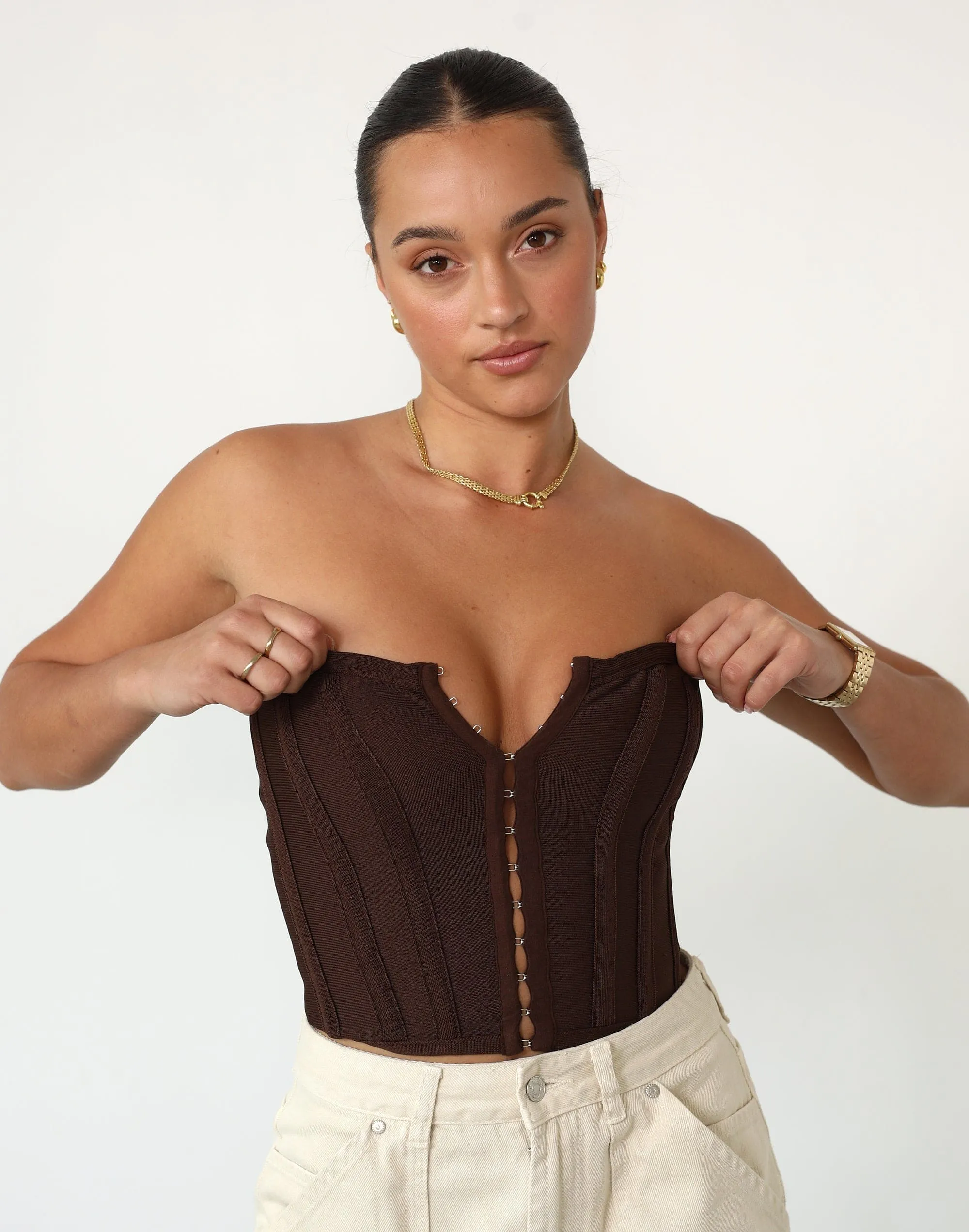 Cocoa Passion Corset Top