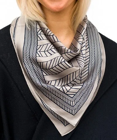 Patterned Silky Scarf Bandanas for All Styles