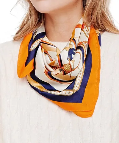 Patterned Silky Scarf Bandanas for All Styles