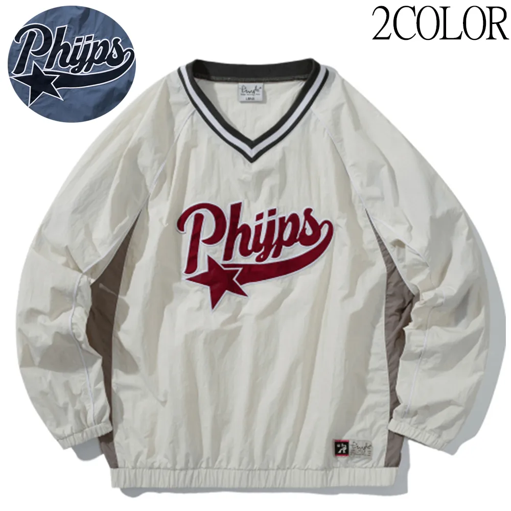 Phyps Department Street Style Long Sleeves Logo Tops