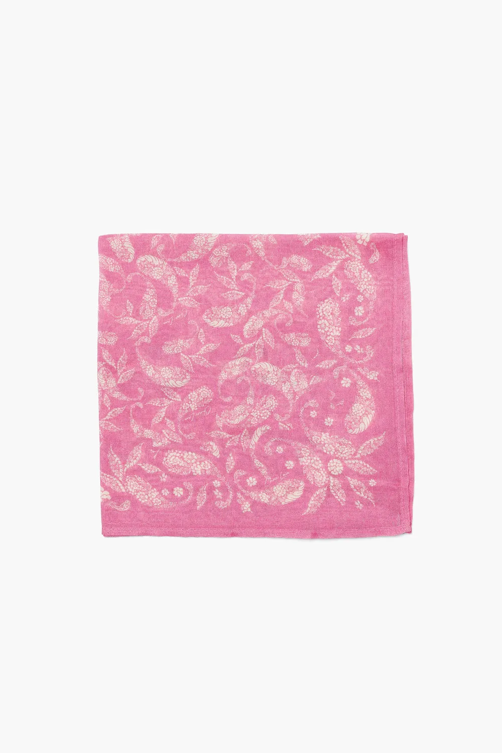 Pink Paisley Bandana