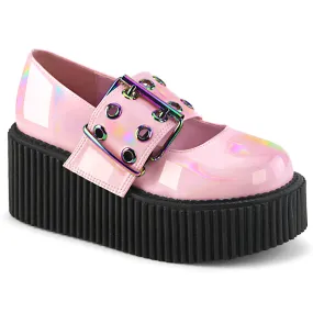 Baby Pink Patent CREEPER-230 3 Platform