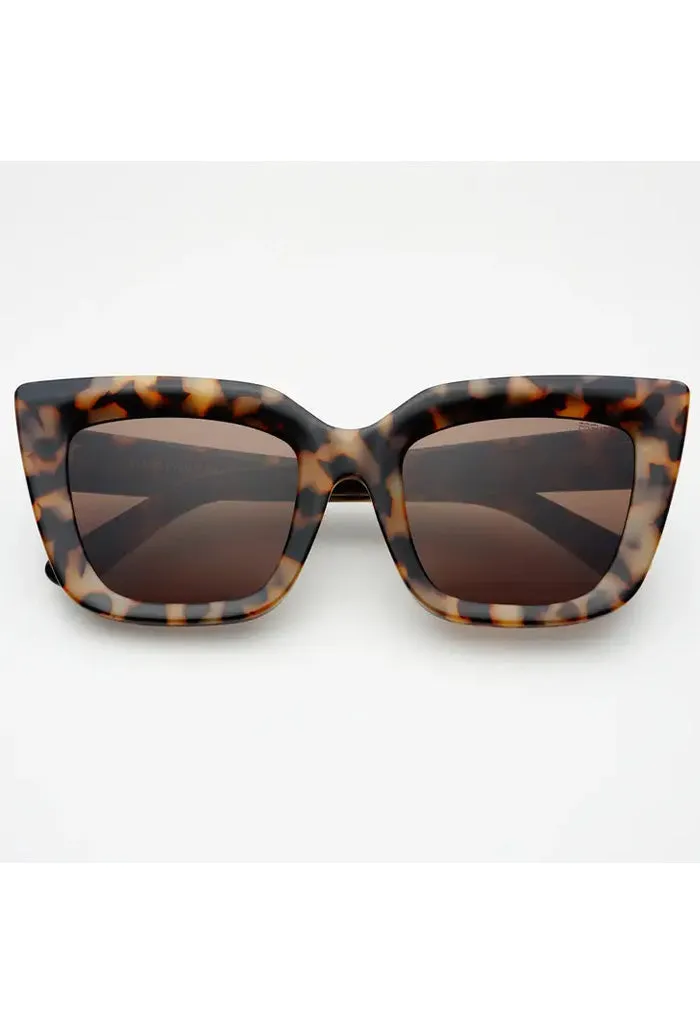 Tortoise Portofino Cat Eye Sunglasses