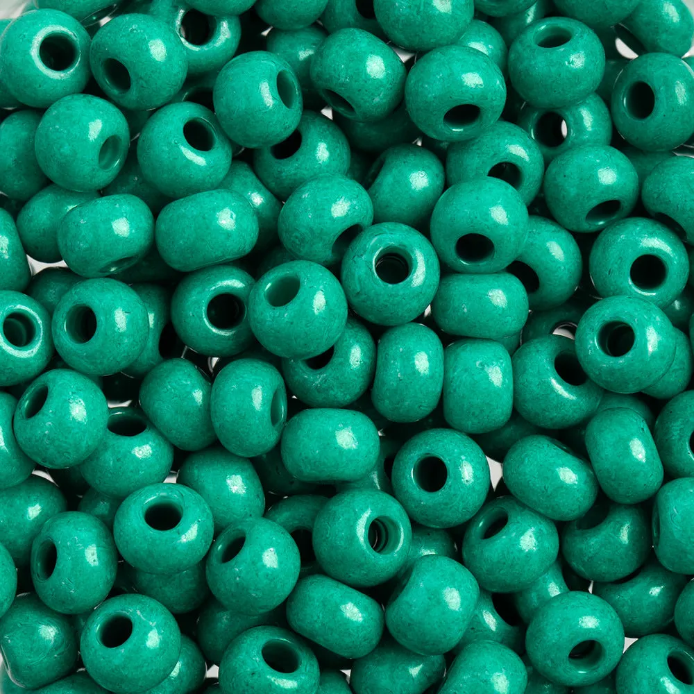 Dark Green Czech Glass Seed Bead