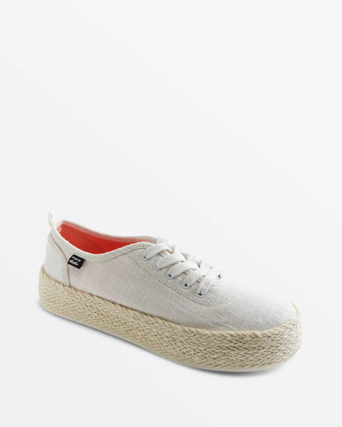 White Puebla Canvas Platform Shoes