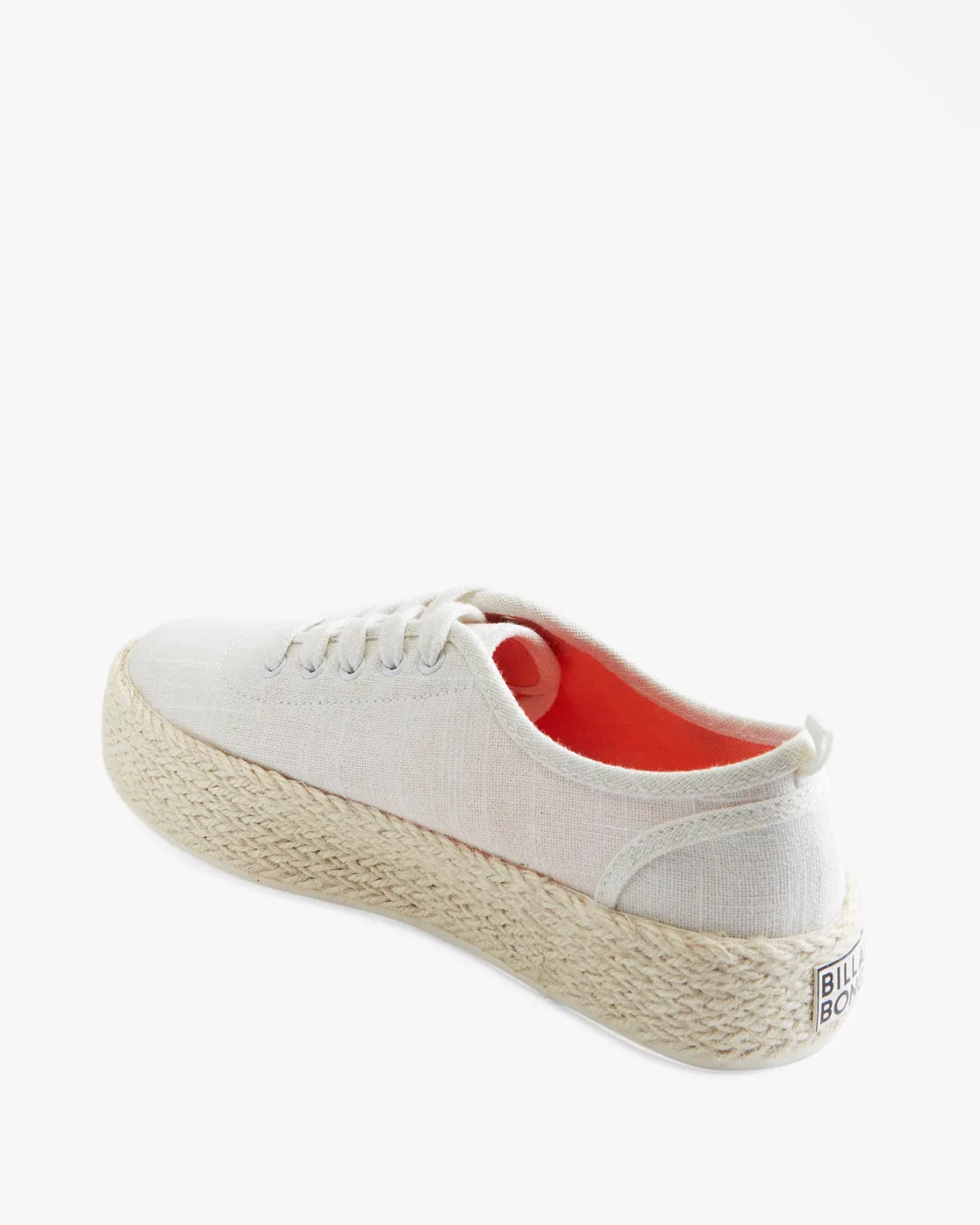 White Puebla Canvas Platform Shoes