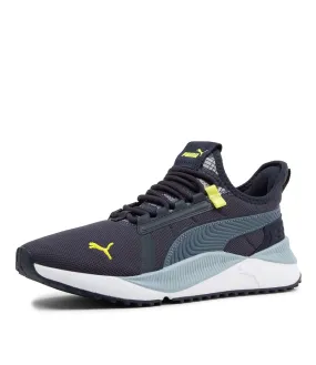 PUMA Pacer Night Sky Lime Mesh Sneakers