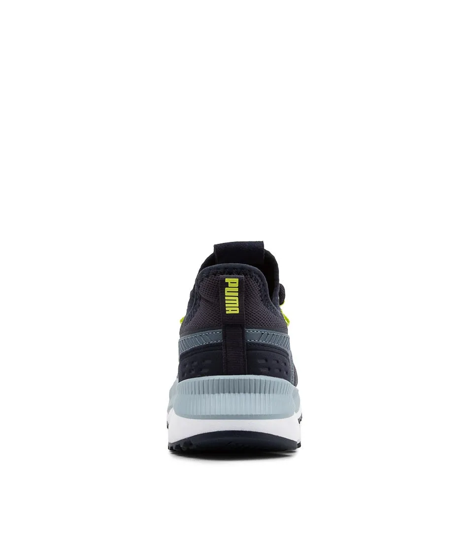 PUMA Pacer Night Sky Lime Mesh Sneakers