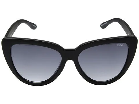 Black Mirrored Cat Eye Sunglasses