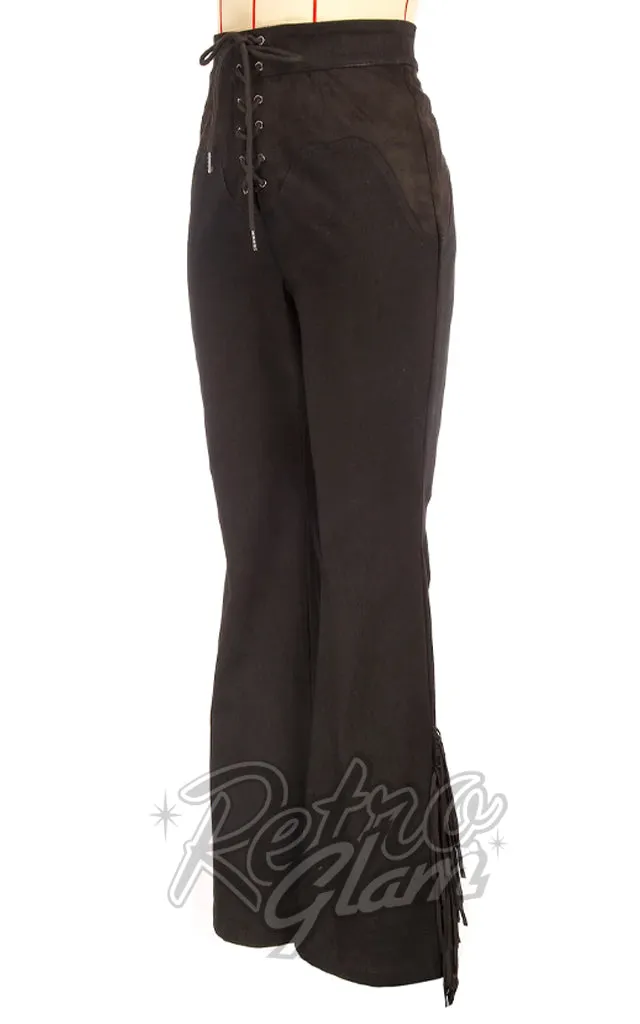 Rockin Rodeo Chaps Style Jeans by Rebel Love (Sizes: S, M, L - Limited Stock)