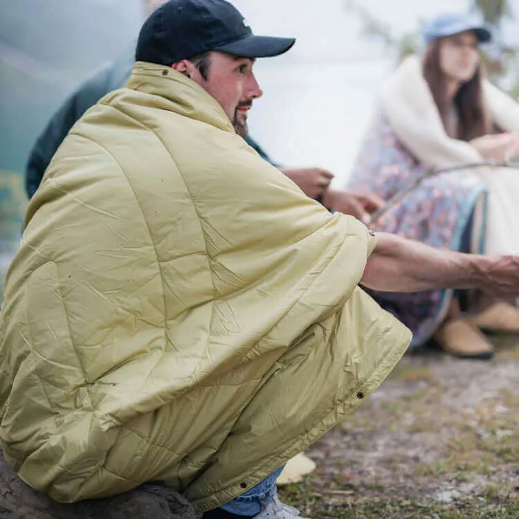 Ripstop Sleeping Bag Green Gabels/Dusty Sand