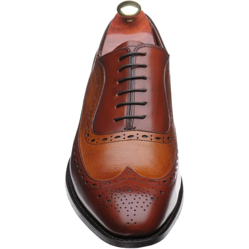 Rochester Wingtip Brogues in Two Tones