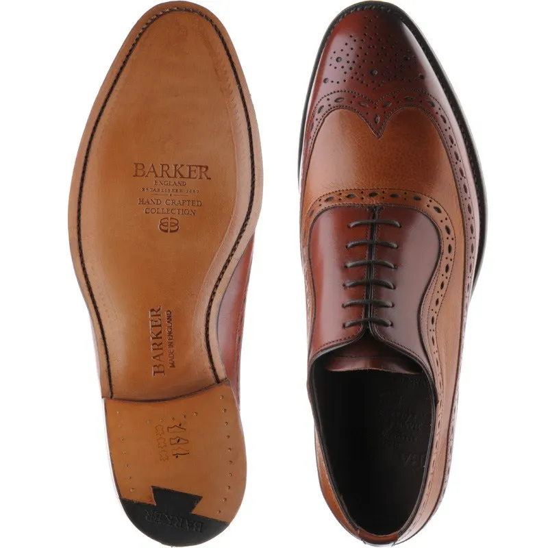 Rochester Wingtip Brogues in Two Tones