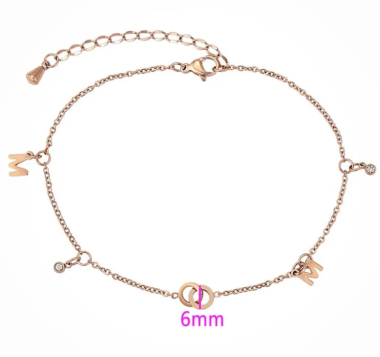 Rose Gold Ankle Chain