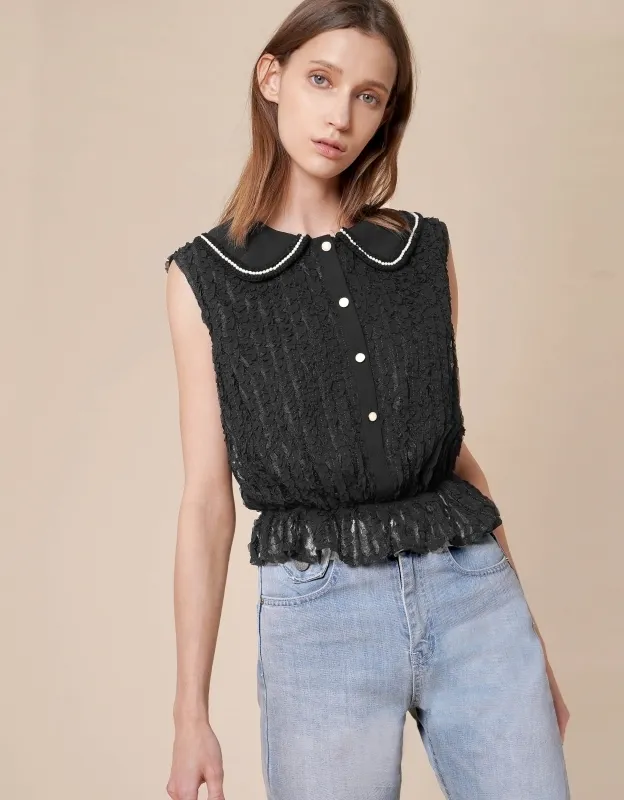 *Sleeveless Casual Top in Medium by SaturdayClub