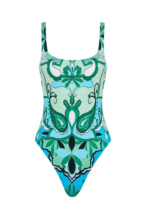 Boheme Blue Ballet Swimsuit