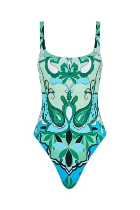 Boheme Blue Ballet Swimsuit