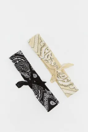 Set of 2 Basic Bandanas