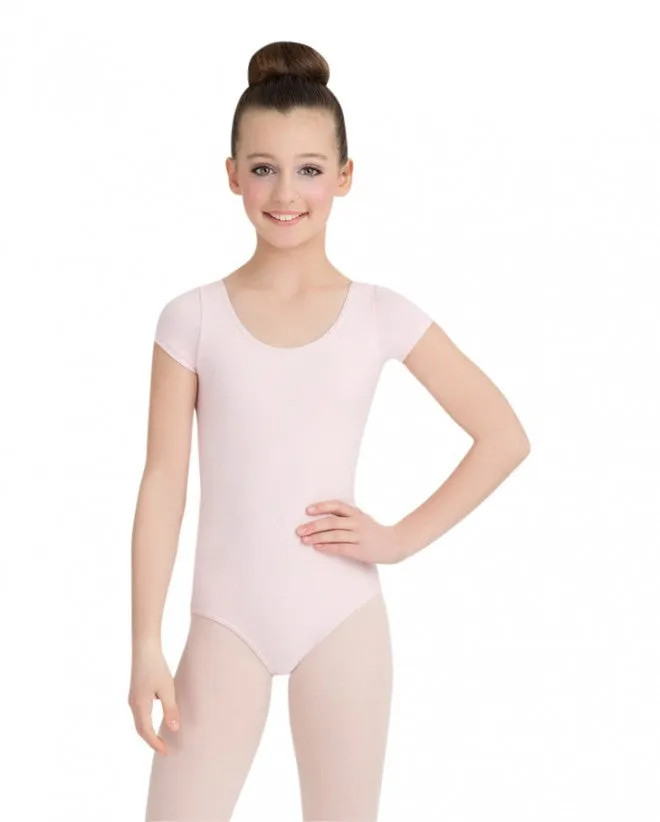 Capezio Child Short Sleeve Leotard CC400C