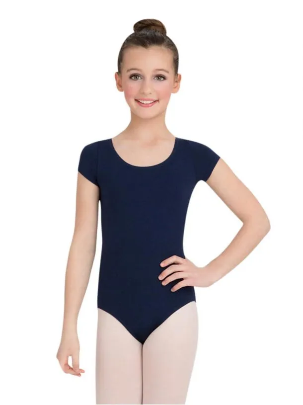 Capezio Child Short Sleeve Leotard CC400C