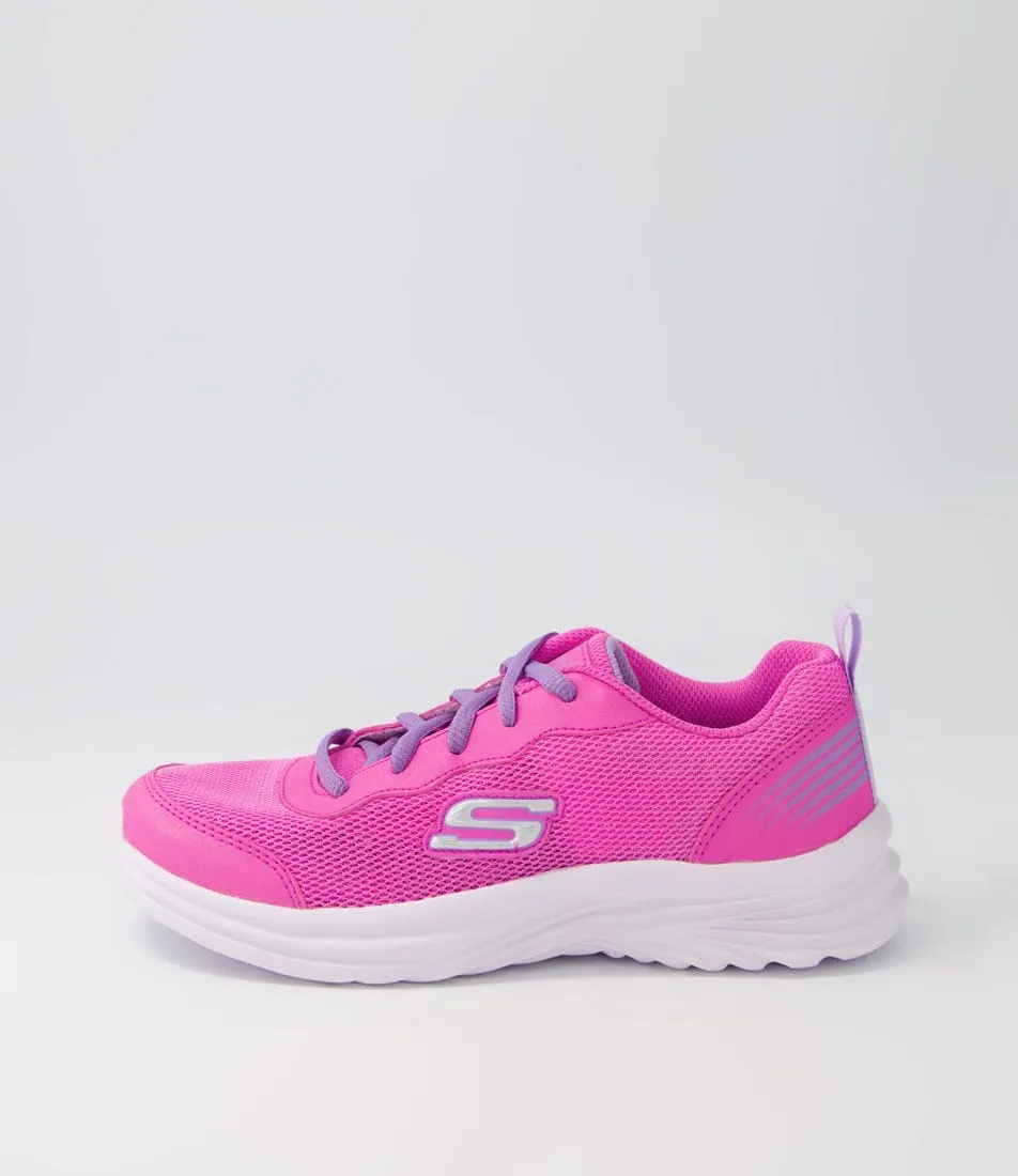 Pink Lavender Mesh Dreamy Dancer Sneakers by SKECHERS