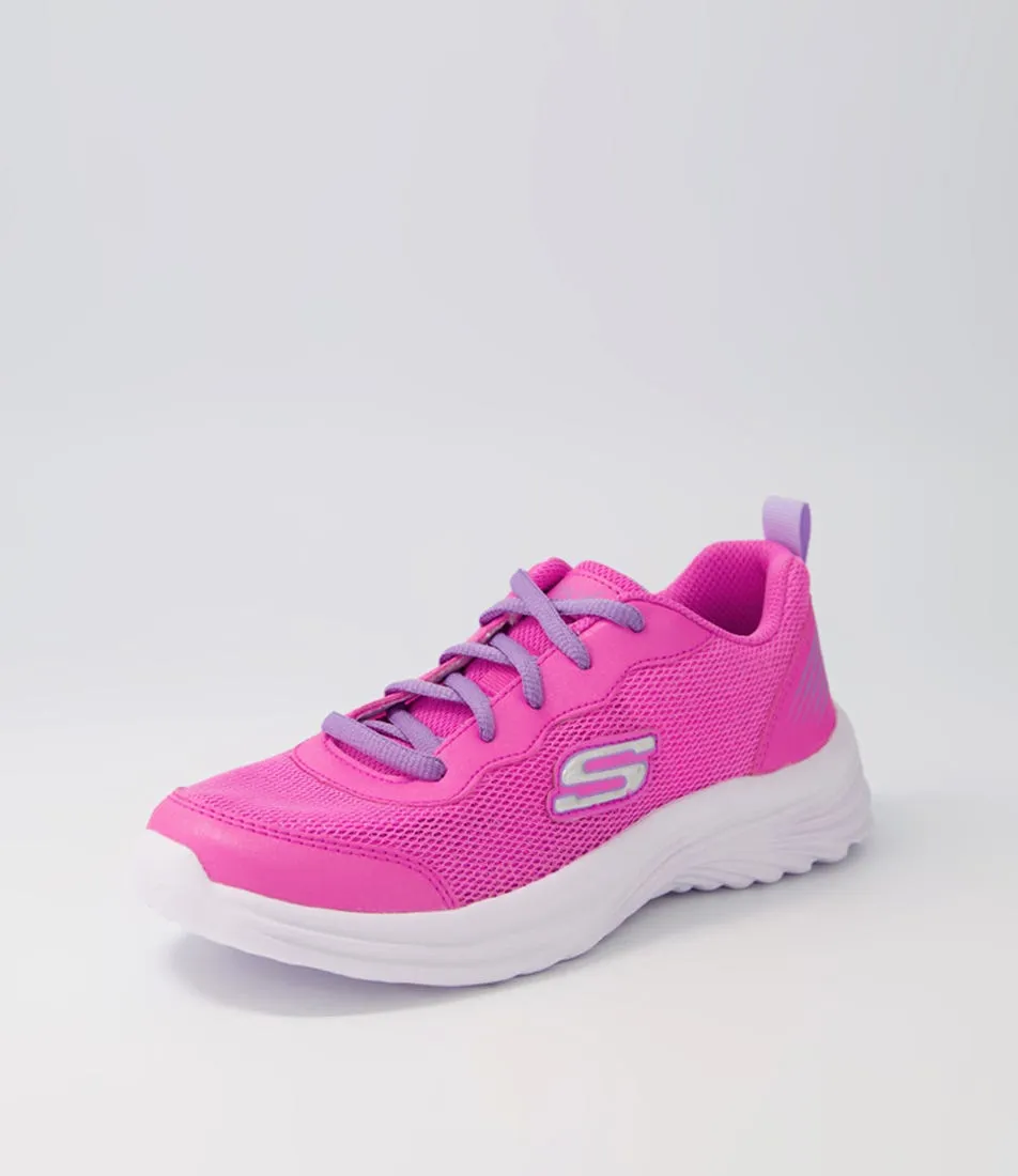 Pink Lavender Mesh Dreamy Dancer Sneakers by SKECHERS