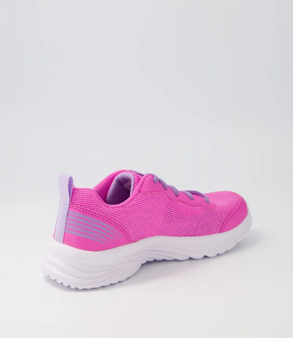 Pink Lavender Mesh Dreamy Dancer Sneakers by SKECHERS