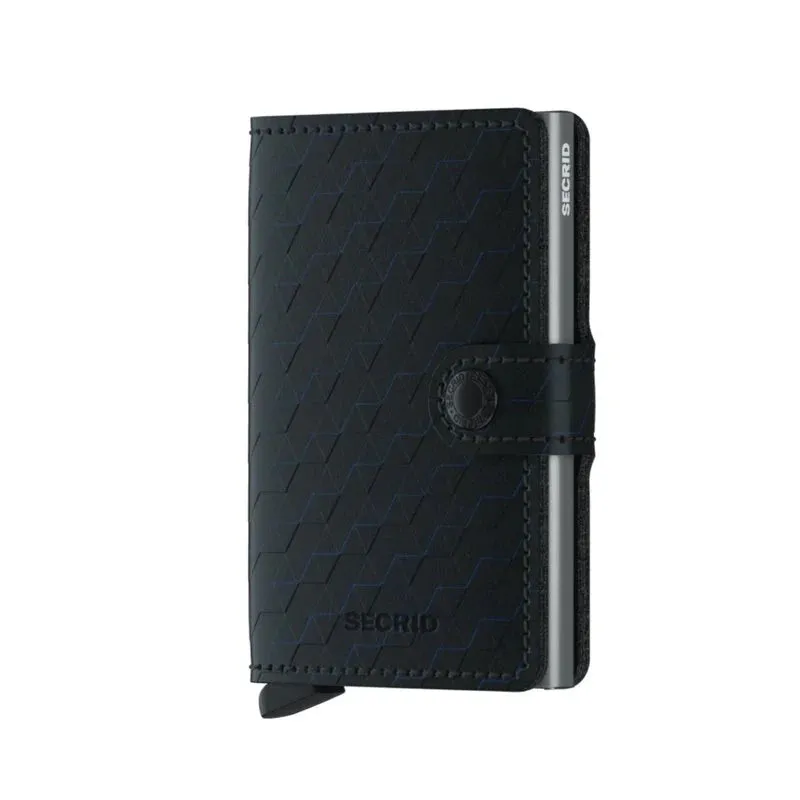 Mini Wallet in Black-Titanium