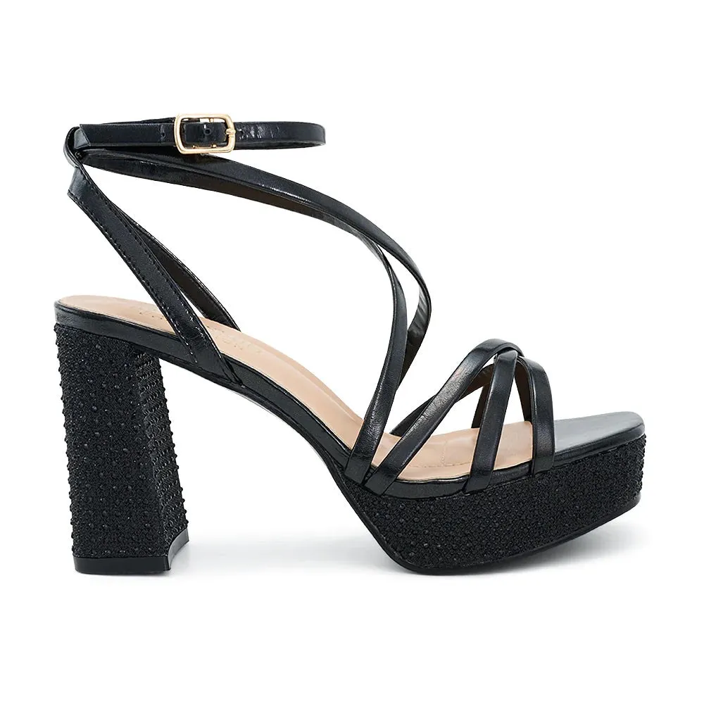 Sotty Black Sandal