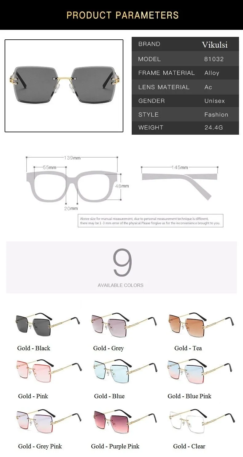 Square Cat Eye Sunglasses