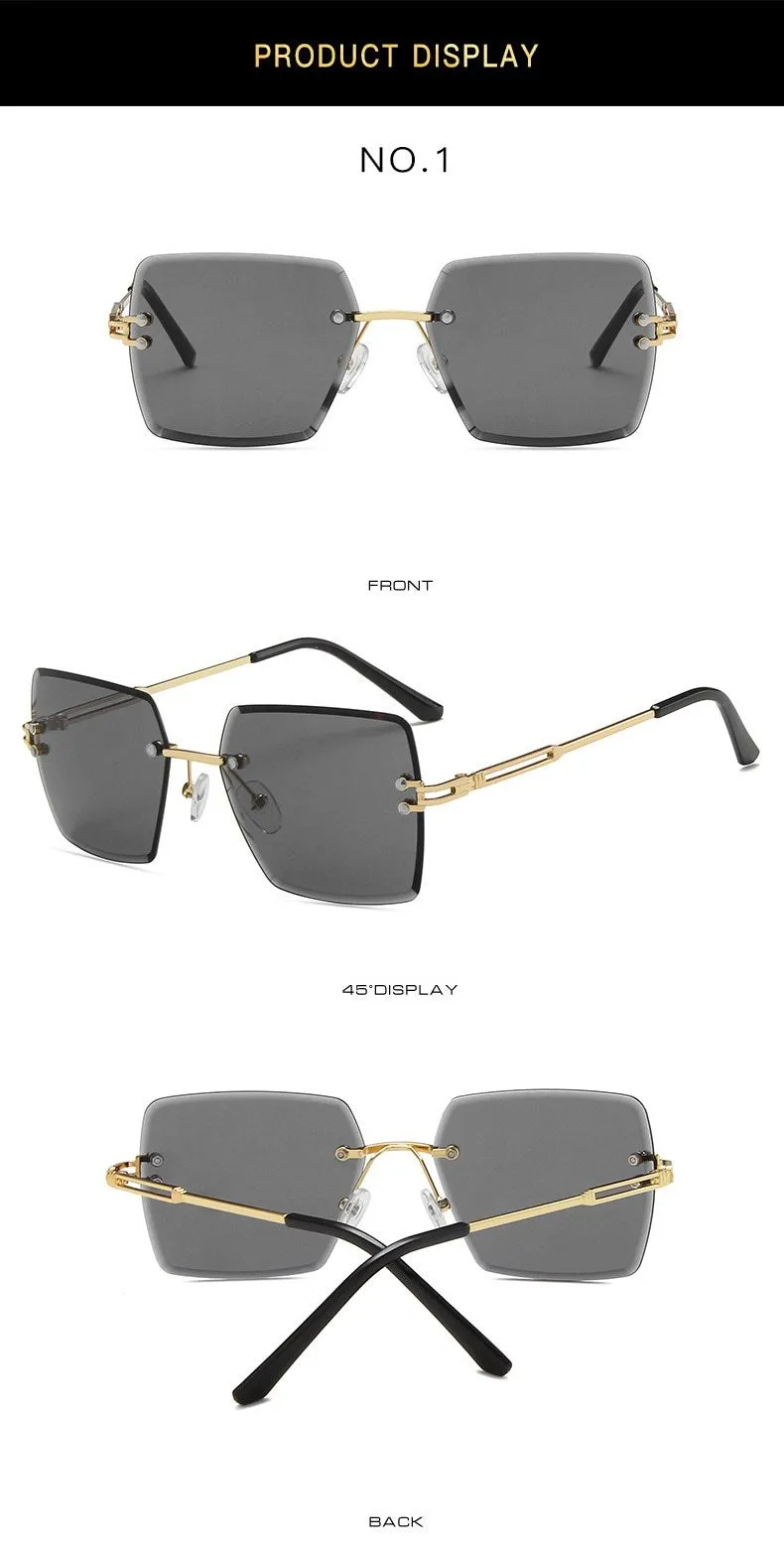 Square Cat Eye Sunglasses