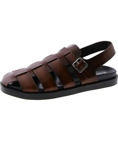 Stacy Adams Montego Men's Faux Leather Closed Toe Fisherman Sandals