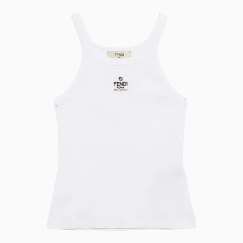 FENDI Street Style Tank Tops with Logo