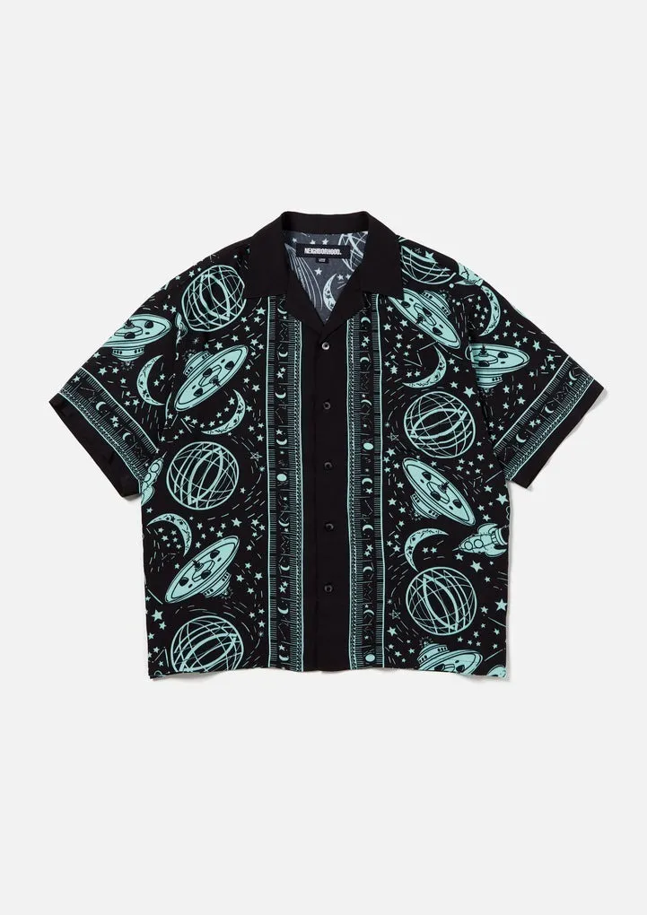 Street Style Logo Button Shirts