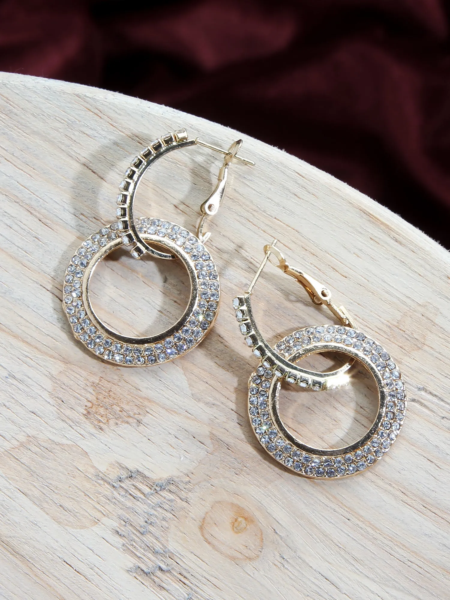 Silver Circle Earrings