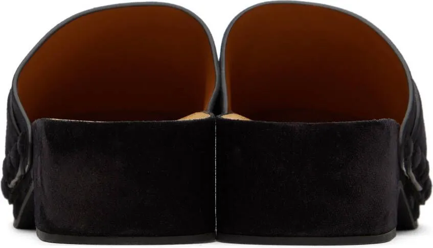 Stylish Black Chloé Joy Clogs