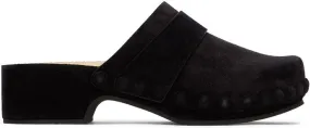 Stylish Black Chloé Joy Clogs