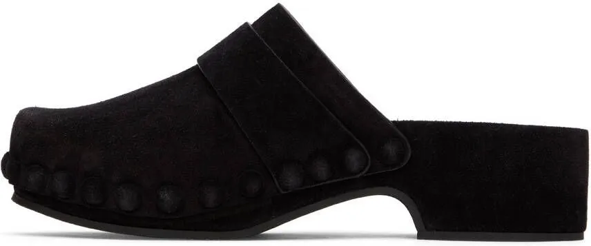 Stylish Black Chloé Joy Clogs