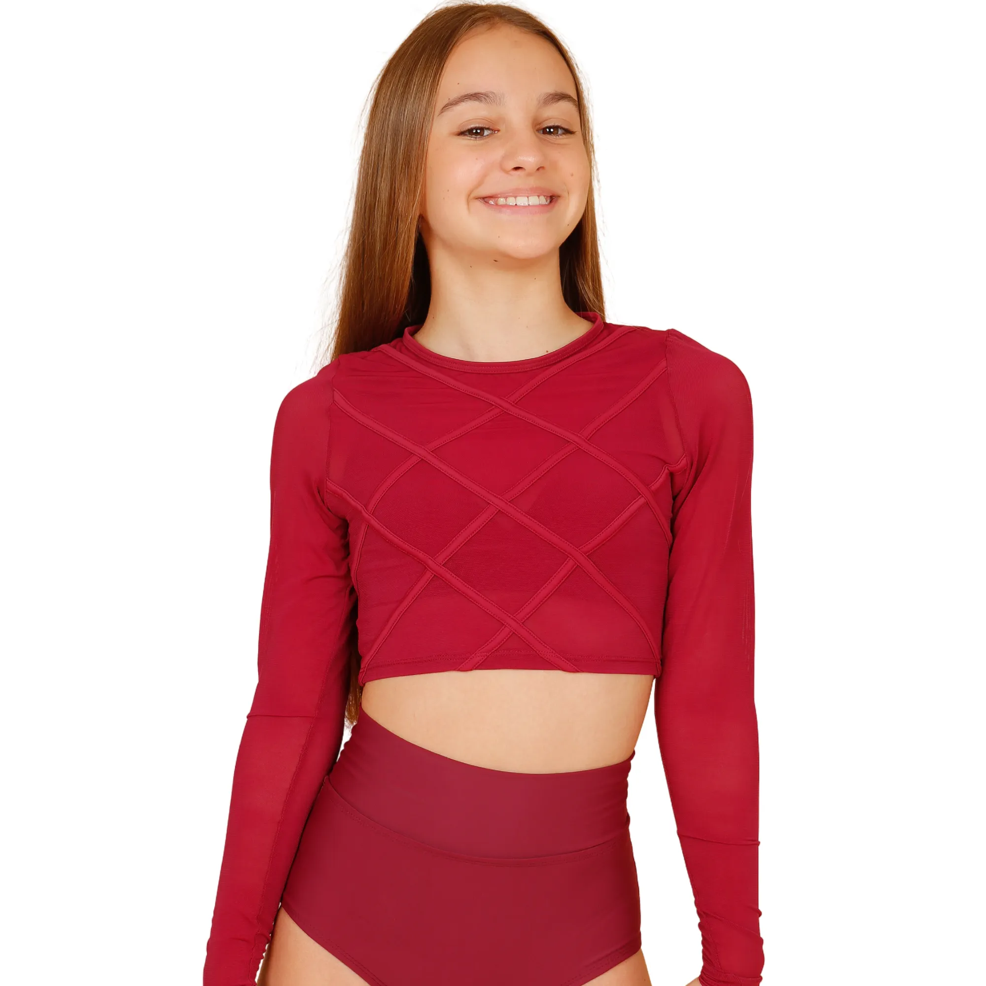 Mesh Crop Top