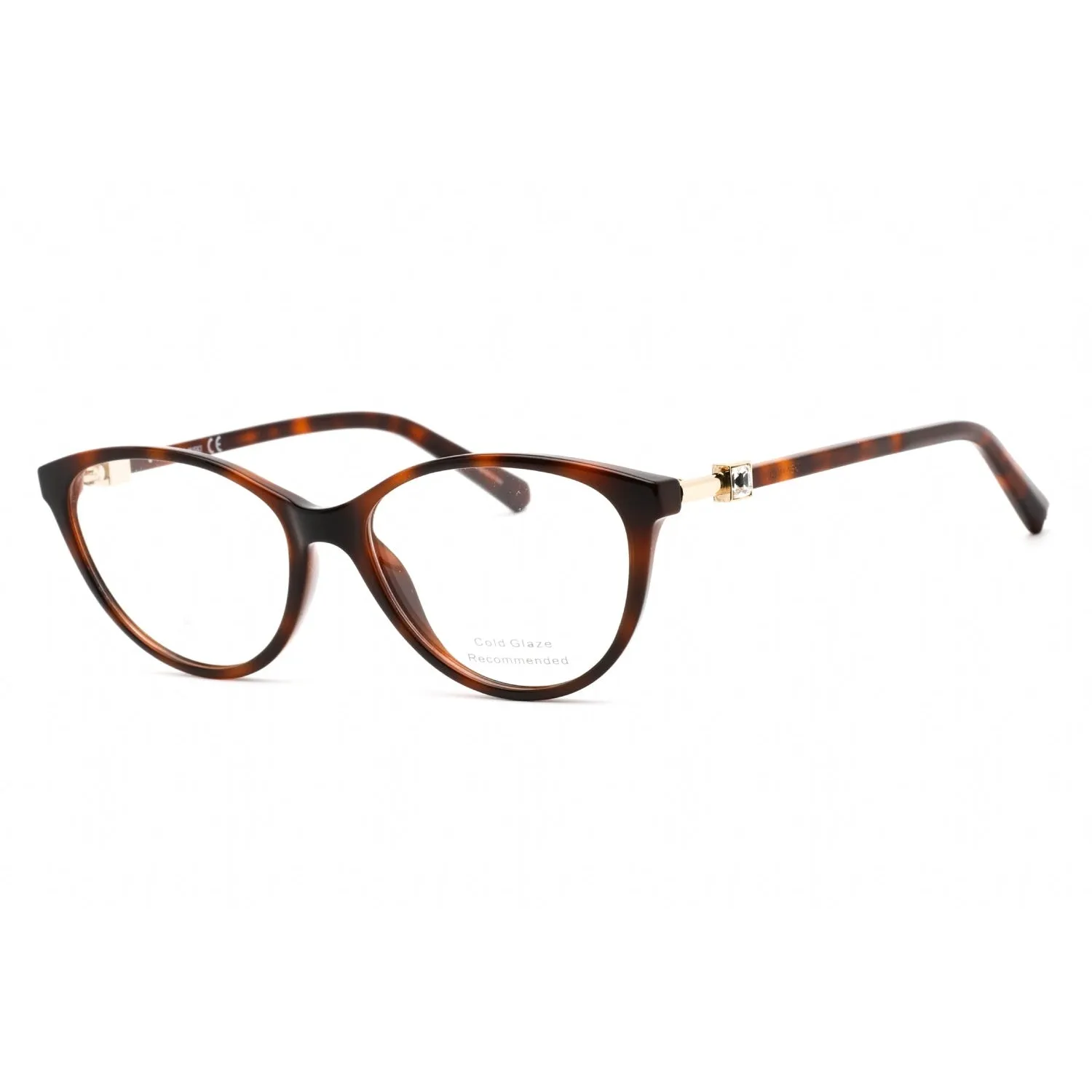 Swarovski Dark Havana Eyeglasses