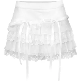 Sweet Girl BY9142 Lace Cake Princess Ballet Fairy Spicy Girl Skirt