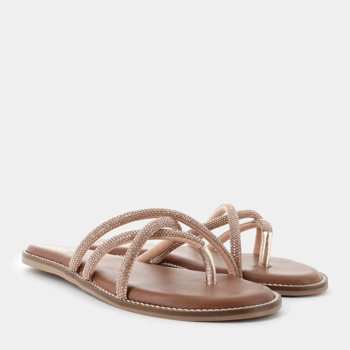 Nude Sandals in SY Collection